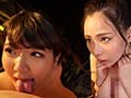 MカップKカップ超乳女体サンドイッチ逆3Pハーレム 吉根ゆりあ 優月まりな