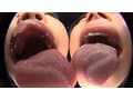 【バーチャル淫語責め】レズキスで唾液まみれになる僕