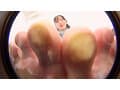 【バーチャル淫語】蒸れた激臭足裏責め