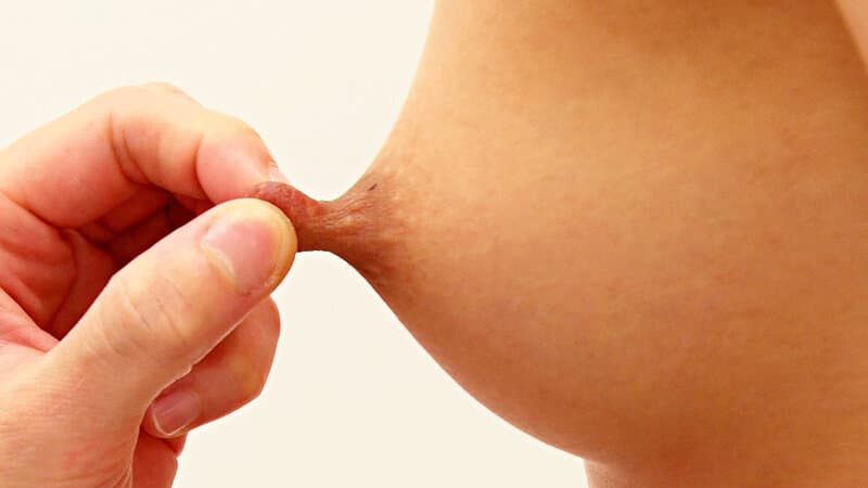 伸縮乳首瞬間アクメ