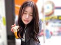 素人美少女とリモコンバイブお散歩9ー黒パンストOL編ー「もう我慢できません…//」人ごみの中、黒パンスト美脚ガクブル震わせイキまくってしまうOLたち！人生初の羞恥プレイでまさかのエロスイッチオン！車移動中も大胆カーオナニー！最後はホテルで心行くまで生セックス！