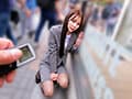 素人美少女とリモコンバイブお散歩11-黒パンストキャリアウーマン編-「もう我慢できません…//」人ごみの中、黒パンスト美脚ガクブル震わせイキまくってしまうOLたち！人生初の羞恥プレイでまさかのエロスイッチオン！車移動中も大胆カーオナニー！最後はホテルで…