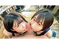 黒髪清純ショートカット女子とイタズラ温泉旅行