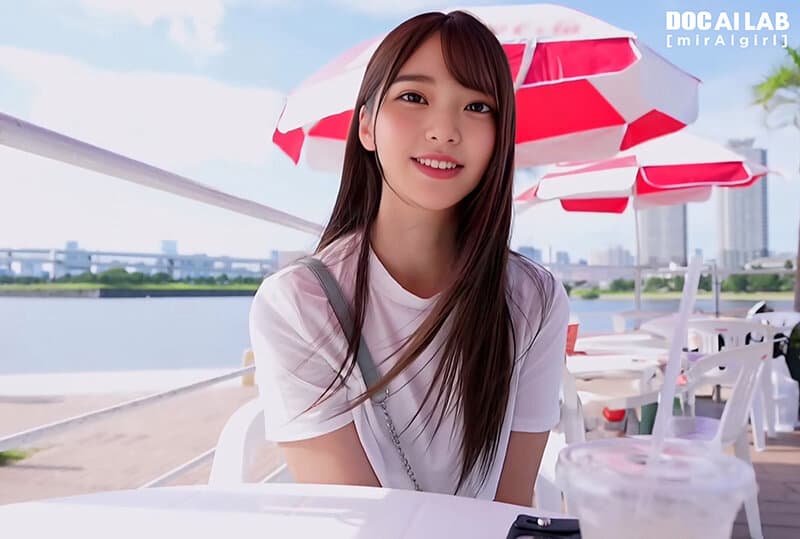 AI現役女子大生インフルエンサー AV Debut！！@ゆりちゃん