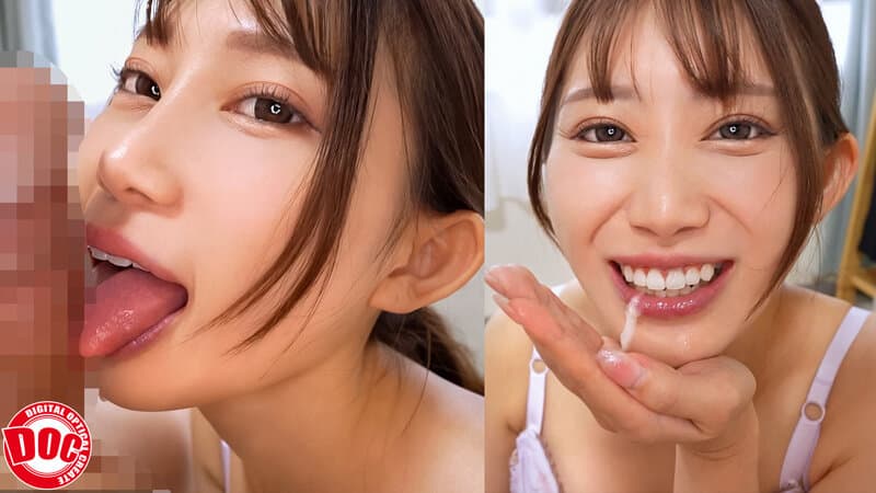 ごっくんするまで終わらない！おチ●ポ大好き女の粘着フェラチオVol.1