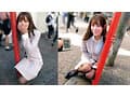 リモコンバイブお散歩 人混みの中でビクビク絶頂数十回 なみさん（28才）/るいささん（28才）