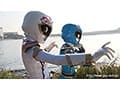 騎神戦隊レジェンミラー 第17話「変身不能！ブルーフェンリル！絶対ピンチの美戦士たち！」