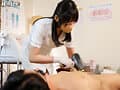 エッチな妄想が現実だった！脱毛クリニックに行ったらセクシーな女性スタッフが真面目に仕事するフリしてボクのVIOをわざと刺激！ムダ毛以外も…