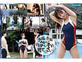 露出水着で晒された水泳部顧問の肉感健康的ボディ 教師と生徒にはめられザーメンまみれの真夏の輪●合宿 長浜みつり