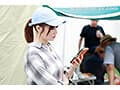 Gカップ美女、マドンナ移籍第一弾！！ 町内キャンプNTR テントの中で何度も中出しされた妻の衝撃的浮気映像 藤森里穂