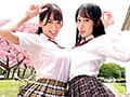 爆乳×でか尻×ドム脚×ミニスカ 超ムチムチハミ尻女子○生超ヤリマン×2