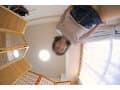 【VR】匂いが染みついたパンツに覆われた股間を顔にこすりつけられたい！
