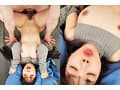 【VR】お漏らし1リットル超え！超敏感体質な彼女が声ガマンSEXでリミッター崩壊！！ 真白ふわり