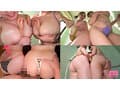 超むっちりW爆乳×エロ脚×ムッ尻ミニスカJ系 フェロモンむんむんデカ尻女子×2ケダモノ淫交パコログ 田中ねね 白雪美月