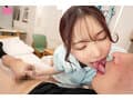 入院患者の禁欲チ○ポをイジくり焦らして右手が止まらない連続ヌキ手コキナース イッたばかりの敏感チ○ポを亀頭シコシコ舐め追撃射精 響蓮