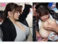 電車で通勤中の爆乳OLを囲い込み集団痴● 身動きを奪って揉みイカせサイレントぶっかけ輪● Himari