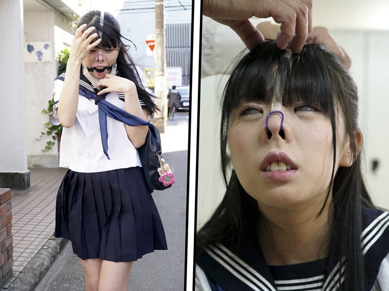 変顔で学級崩壊！清純J系の顔面崩壊絶頂アクメ！ 真宮しおり