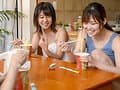 性欲を持て余した神（姉）と天才（妹）が僕のデカチンを奪い合い。 朝から晩まで年中無休のセックスしっぱなし体液出しまくりの共同性活。 望月あやか 志木あかね