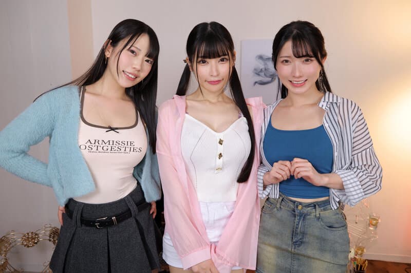 【VR】超絶おっぱい空間 ハーレムパコパコなまSEX 桜ゆの 胡桃さくら 宮西ひかる