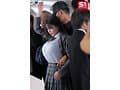 毎朝見かける胸がデッカい女子●生を我慢できずにメチャクチャ痴●してやったら...まさかの性に目覚めてオッパイ揉まれたい体に。 田野憂