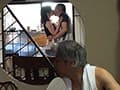 ど田舎の夏はヤルことがなくて隣の巨乳奥さんの誘惑に乗っかり毎日じっとり汗だく交尾 奥田咲