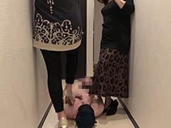 ドS人妻みつき様&ドSな友人つばき様のM男いじめ